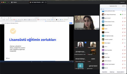 Kariyerini Besle Lisansüstü Eğitimle Geleceğe Yatırım Söyleşisi